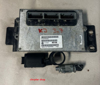 řídící jednotka motoru + transmitter + klíč 3.7 /02/ - ORIGINÁLNÍ DÍL 607